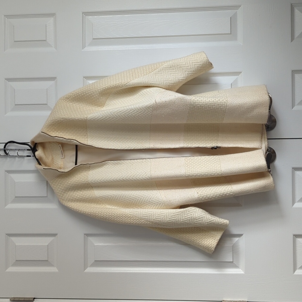 Coldwater Creek cream jacket